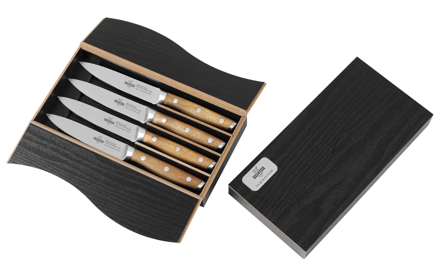 Steakchamp Steakmesser 4er-Set