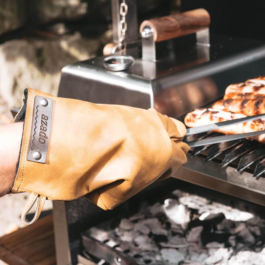 Grillchef-Set (Grillschürze + Grillhandschuh) - Azado AG