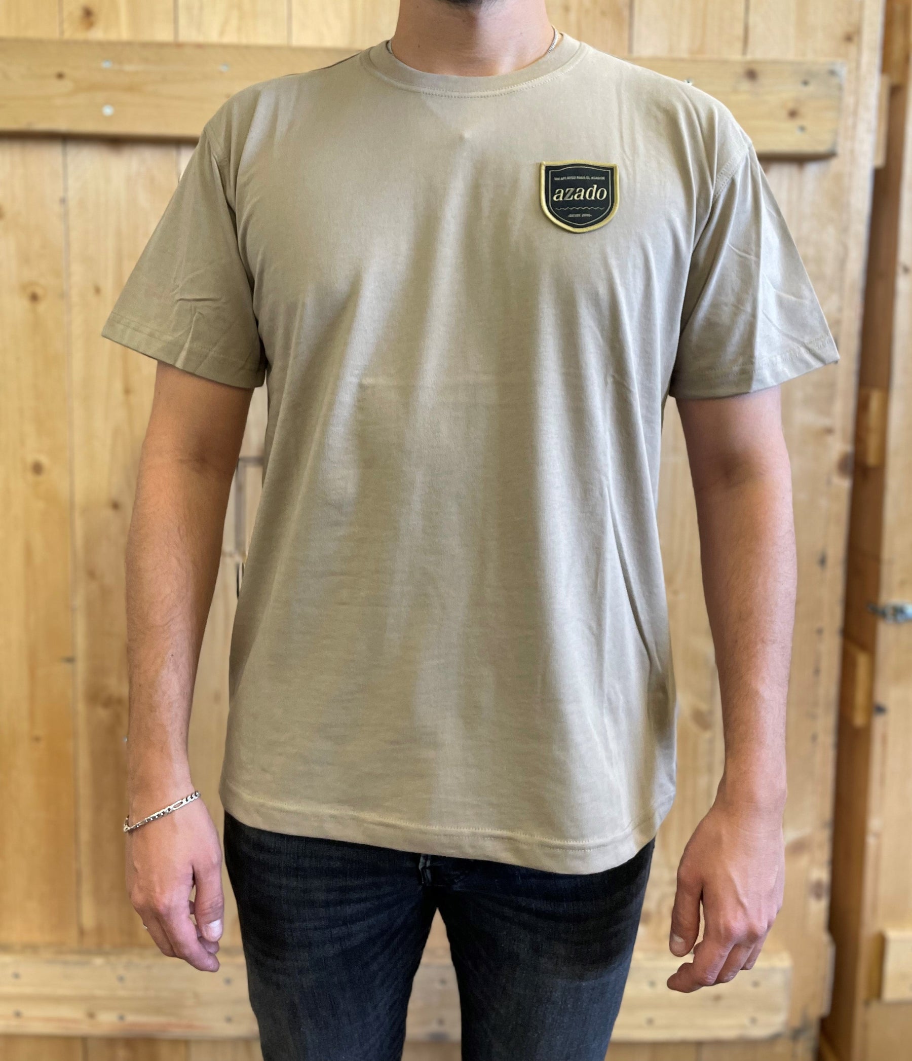 azado - T-Shirt khaki