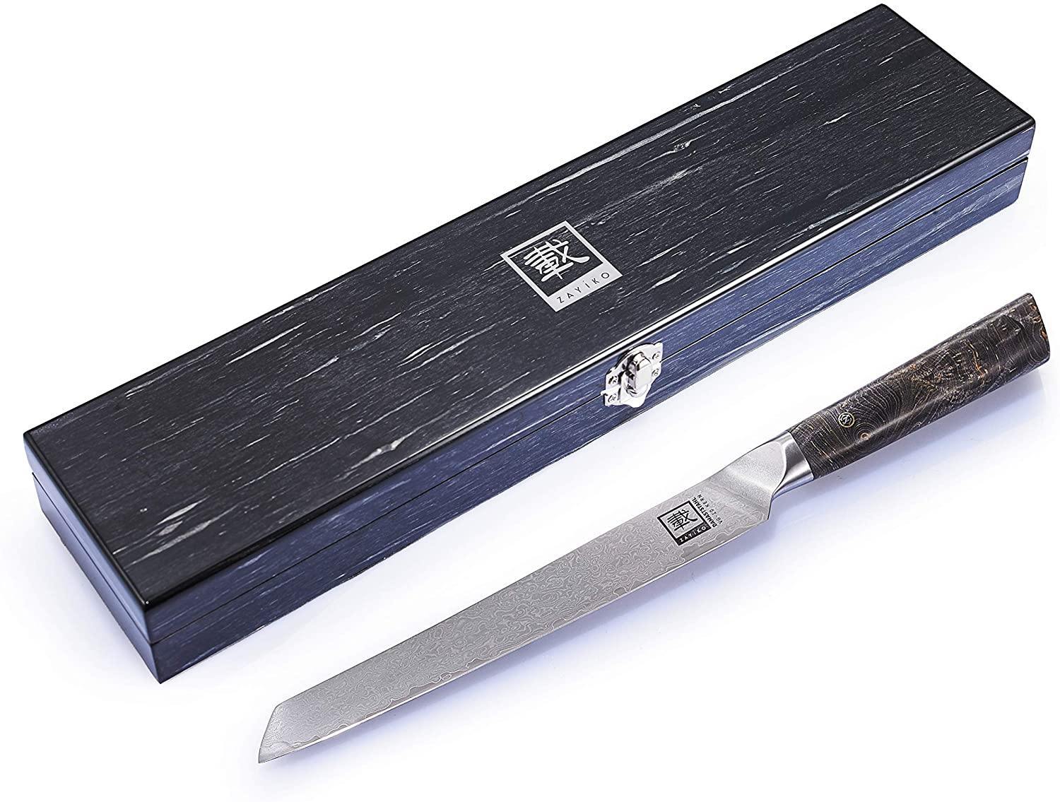 Zayiko Damast Fleischmesser Ahorn - Azado AG