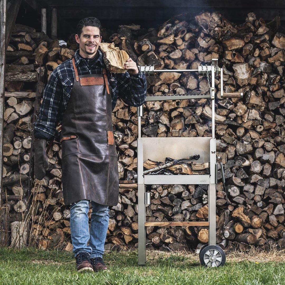 Grillchef-Set (Grillschürze + Grillhandschuh) - Azado AG