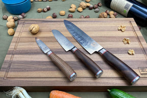 Zayiko 3er Damast Set Nussbaum - Azado AG