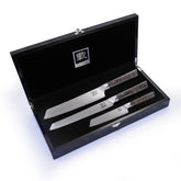Zayiko 3er Damastmesser-Set Ahorn - Azado AG
